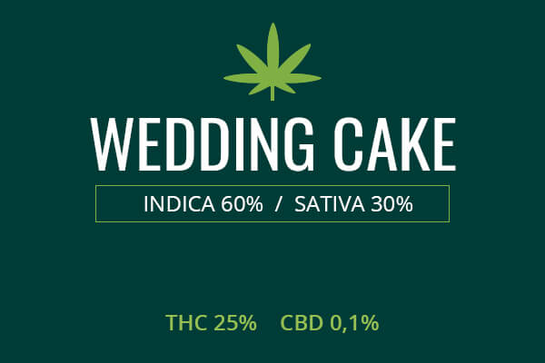 Marijuana Wedding  Cake  Birthday Cake  Strain  Review NCSM